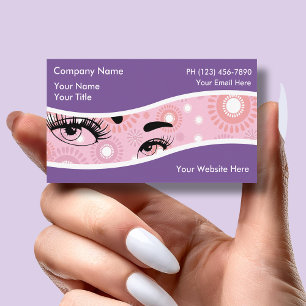 Makeup Artist Business Cards Visitenkarte