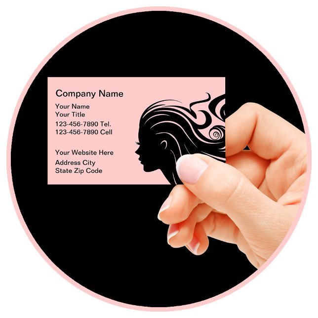 Makeup Artist Business Cards Visitenkarte (Von Creator hochgeladen)