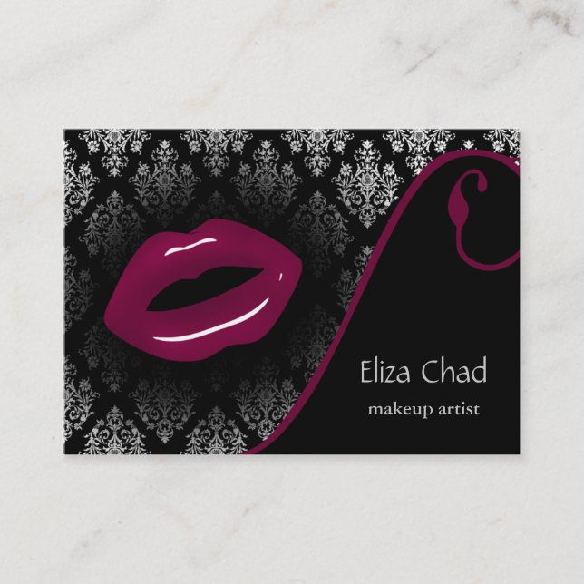 Makeup artist Business Cards Visitenkarte (Vorderseite)