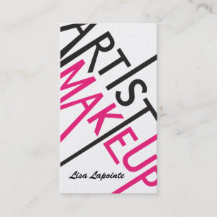Makeup Artist Business Cards Visitenkarte