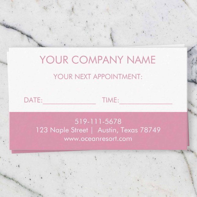 Makeup Artist Card Begleitkarte (Von Creator hochgeladen)