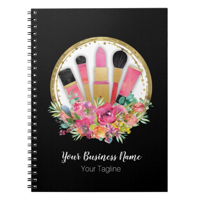 Makeup Artist Cosmetologe Beautician Stylist Notizblock (Vorderseite)