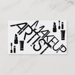 Makeup Artist Cosmetologe Cosmetology Visitenkarte