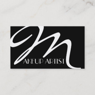Makeup Artist Cosmetologin Nails Beauty Salon Visitenkarte