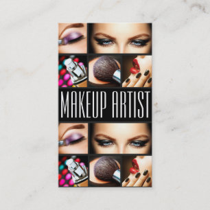 Makeup Artist Cosmetologin Nails Beauty Salon Visitenkarte