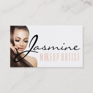 Makeup Artist Cosmetologin Nails Beauty Visitenkarte
