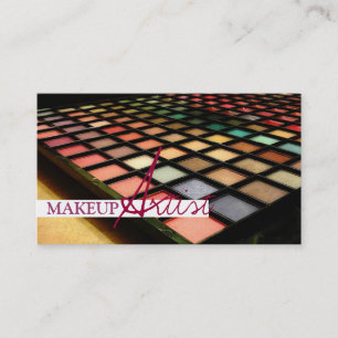 Makeup Artist, Cosmetology Business Card Visitenkarte