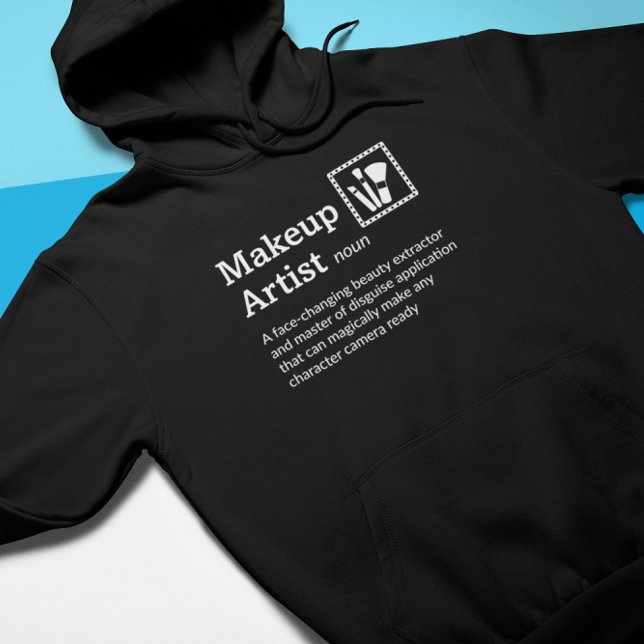 Makeup Artist Definition Dark Mode - Crew Hoodie (Von Creator hochgeladen)
