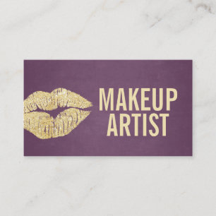 Makeup Artist Drei Schatzsuchen, um die Region Asc Visitenkarte