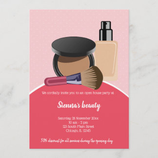 Makeup Artist Einladung