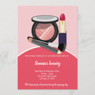 Makeup Artist Einladung