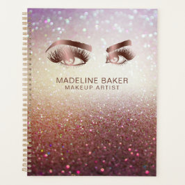 Makeup Artist Eyebrow Eyes Lashes Rose Gold Planer