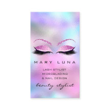Makeup Artist Eyebrows Lashes Ombre Pinky Glitzer