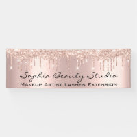 Makeup Artist Eyelash Rose Gold Tropfen Britisch z