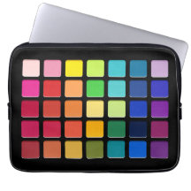 Makeup Artist Eyeshadow Pallete Rainbow Grid