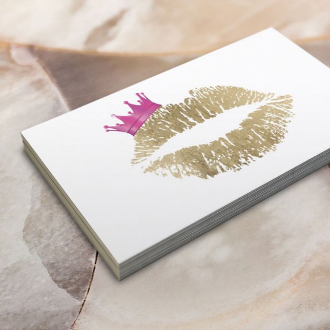Makeup Artist Gold Lipno Rosa Ristorante La Lanche Visitenkarte (Von Creator hochgeladen)