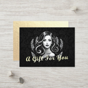 Makeup Artist Hair Stylist Beauty Salon Lash Brows Rabattkarte