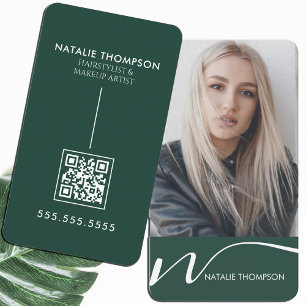 Makeup Artist Hairstylist Nail Tech Beauty Salon Visitenkarte