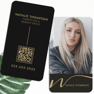 Makeup Artist Hairstylist Nail Tech Beauty Salon Visitenkarte