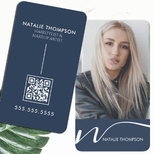 Makeup Artist Hairstylist Nail Tech Beauty Salon Visitenkarte