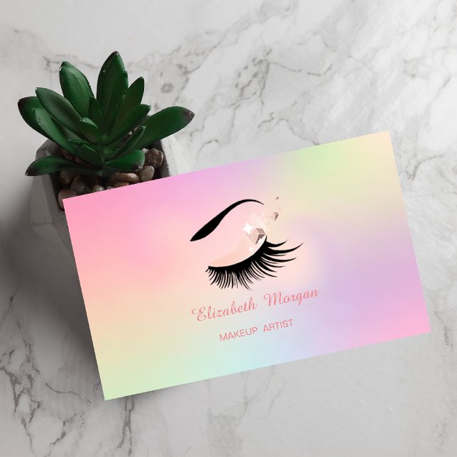 Makeup Artist, Imitate Lashes Visitenkarte (Von Creator hochgeladen)