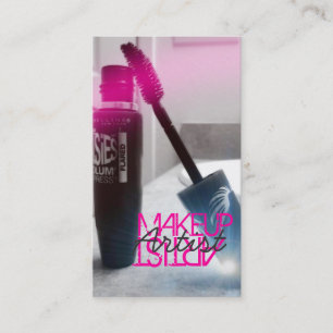 Makeup Artist, Kosmetologie, Beauty Business Card Visitenkarte