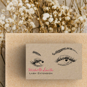 Makeup Artist Lashes Brows Schwarz-weiß Qr Code Visitenkarte