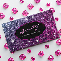 Makeup Artist Luminous Pink Lila Ombre Glitzer