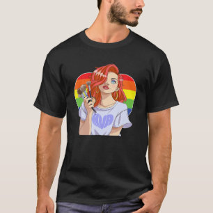Makeup Artist MUA Kosmetischer Regenbogen Schönhei T-Shirt