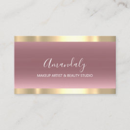 Makeup Artist Nails Beauty WELLNESS-CENTER Rose Go Visitenkarte