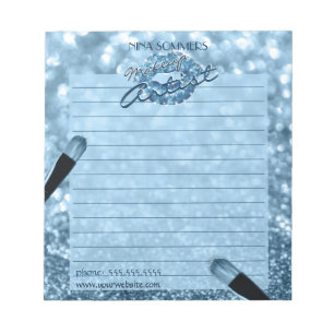 Makeup Artist Notepad Notizblock