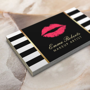 Makeup Artist Rote Lifte Ristorante da Valentino Visitenkarte