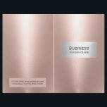 Makeup Artist Salon Wellness-Center Rose Gold Bi-F Flyer<br><div class="desc">Makeup Artist Salon Wellness-Center Rose Gold Bi-Fold Broschüren.</div>