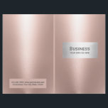 Makeup Artist Salon Wellness-Center Rose Gold Bi-F Flyer<br><div class="desc">Makeup Artist Salon Wellness-Center Rose Gold Bi-Fold Broschüren.</div>