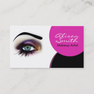 Makeup artist visitenkarte
