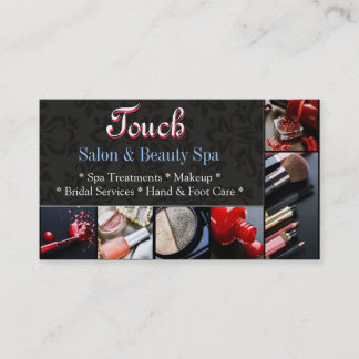 Makeup Artist Wellness-Center Salon Beauty Busines Visitenkarte