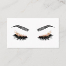 Makeup artist Wink Eye Beauty Salon Lash Extension Visitenkarte