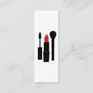 Makeup Beauty Mini Visitenkarte
