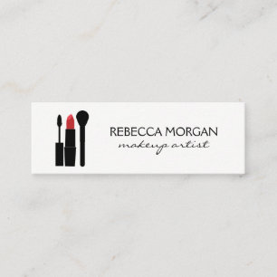 Makeup Beauty Mini Visitenkarte
