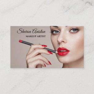 Makeup & Beauty Salon Visitenkarte 
