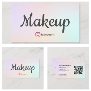 Makeup Beauty Salons und Estheticians Visitenkarte