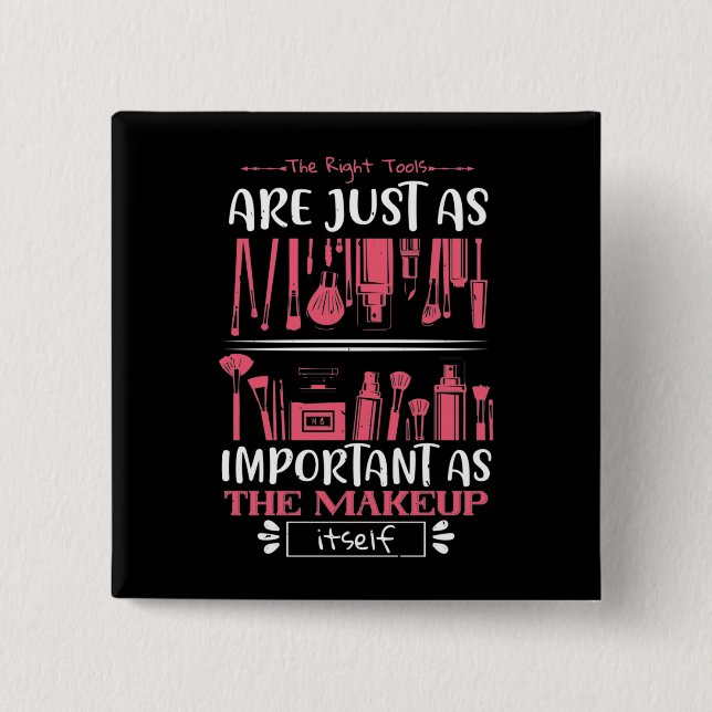 Makeup - die richtigen Tools für Makeup Button (Vorderseite)