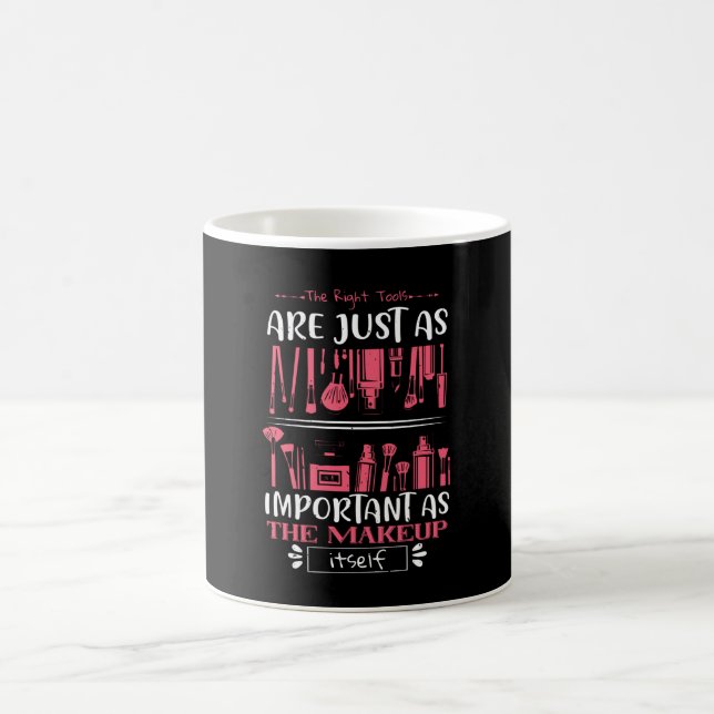 Makeup - die richtigen Tools für Makeup Kaffeetasse (Mittel)