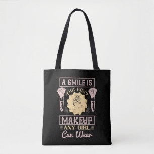 Makeup - Ein Lächeln ist das beste Make-up Tasche