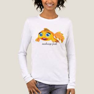 MAKEUP FISH T-SHIRT Tri-Blend SHIRT