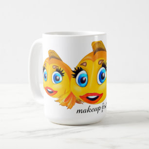 MAKEUP FISH Tasse