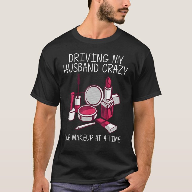 Makeup für die weibliche Mama Makeup-Künstlerkosme T-Shirt (Vorderseite)