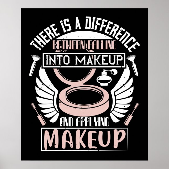 Makeup - In Makeup fallen Poster (Vorne)