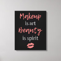 Makeup ist Kunst Schönheit ist Geist