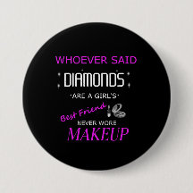 Makeup ist mein bester Friend Button